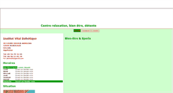 Desktop Screenshot of institut-vital-esthetique.ospot.fr