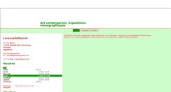 Desktop Screenshot of lanouvellegalerie.ospot.fr