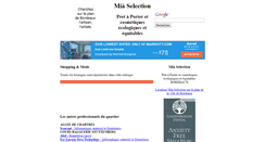 Desktop Screenshot of mia-selection.ospot.fr